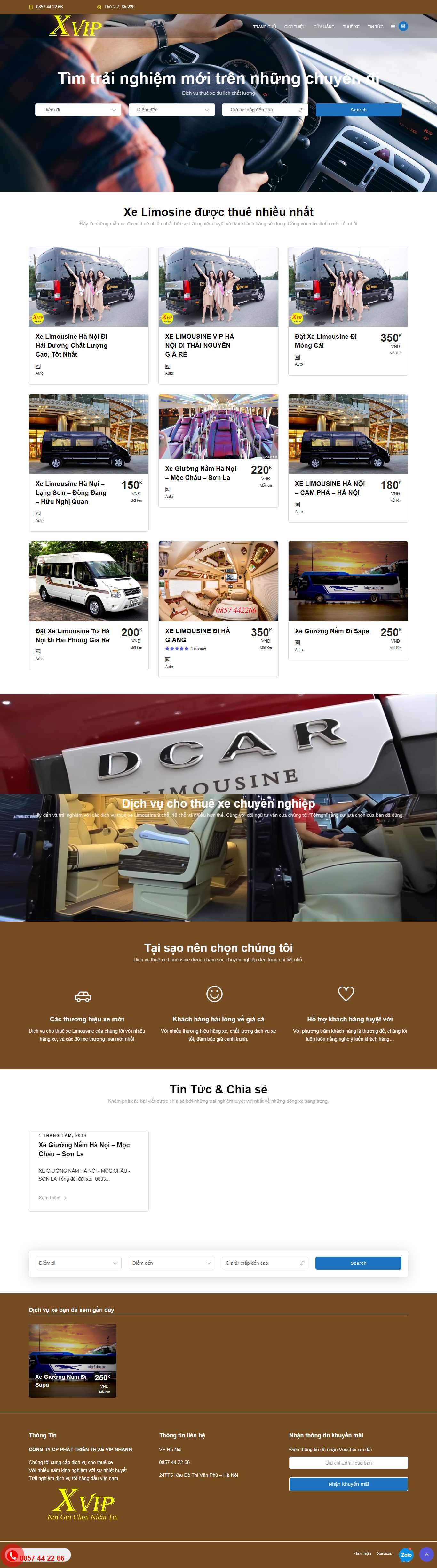 Thiết kế Web lào cai xevipnhanh.com