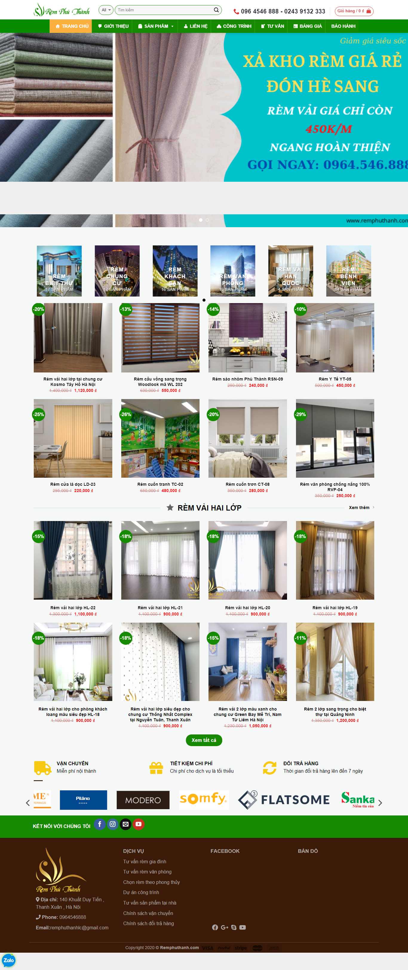 Thiết kế Web quảng ninh remphuthanh.com