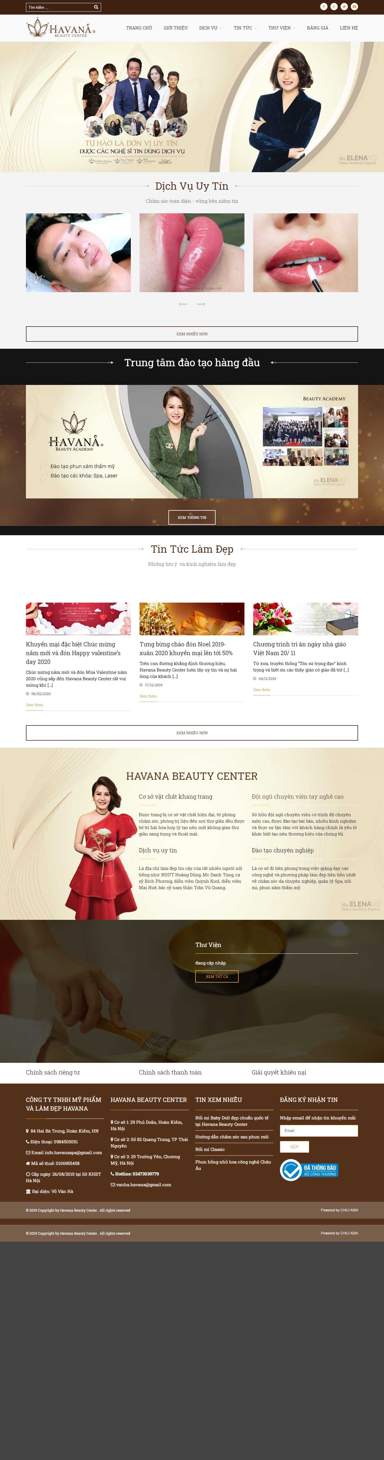 Thiết kế Web dịch vụ phun săm phunxamuytin.com