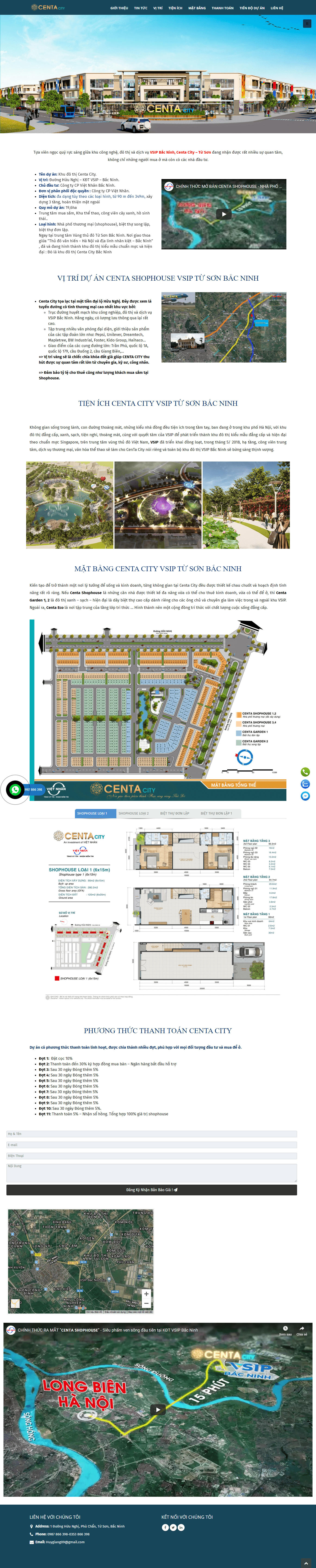 Thiết kế Web bán nhà mặt phố batdongsanvenhanoi.com