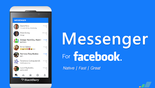 Cách cài đặt Facebook Messenger trên BlackBerry Passport