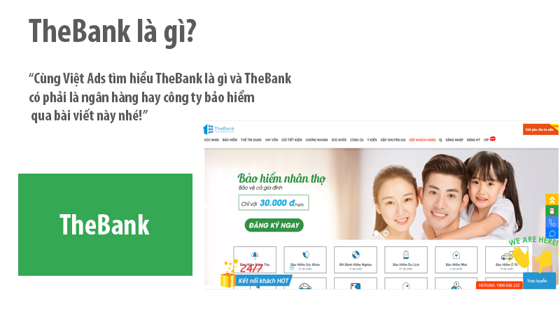 TheBank là gì và có phải là ngân hàng hay công ty bảo hiểm?