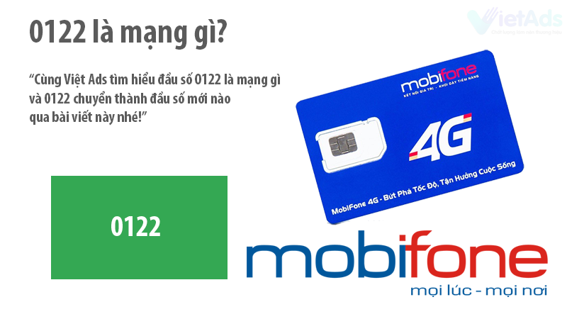 Đầu số 0122 là mạng gì và 0122 chuyển thành đầu số mới nào?