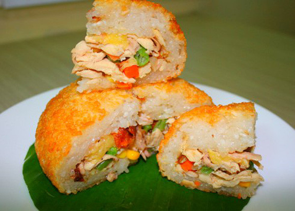 Cách làm gà bó xôi, tự làm gà bó xôi chiên giòn tại nhà