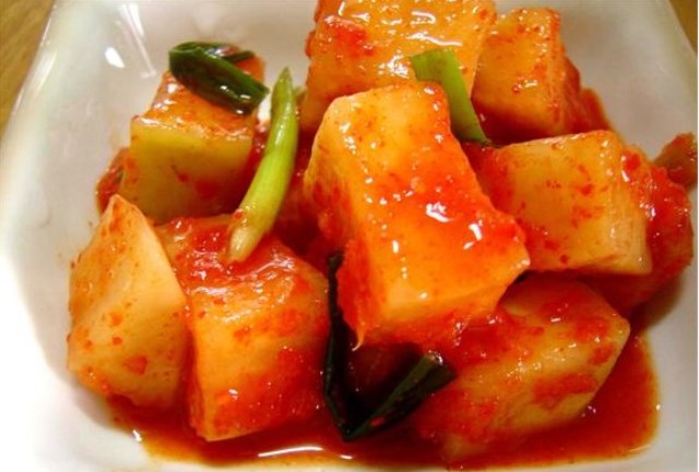 Cách làm kim chi củ cải trắng hàn quốc ngon tuyệt