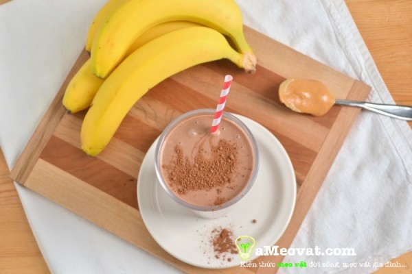 Cách làm sinh tố chuối thơm ngon bổ dưỡng tại nhà