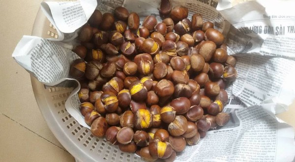 Cách luộc hạt dẻ chín đúng cách, dễ bóc vỏ