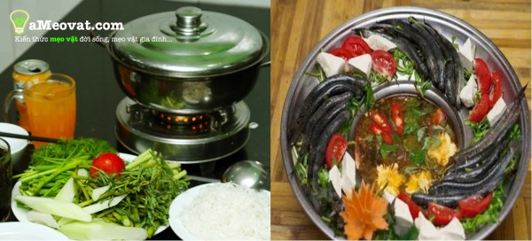 Cách nấu lẩu cá diêu hồng và lẩu cá kèo thơm ngon