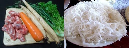 Cách nấu bún sườn hầm củ sen ngon lạ miệng