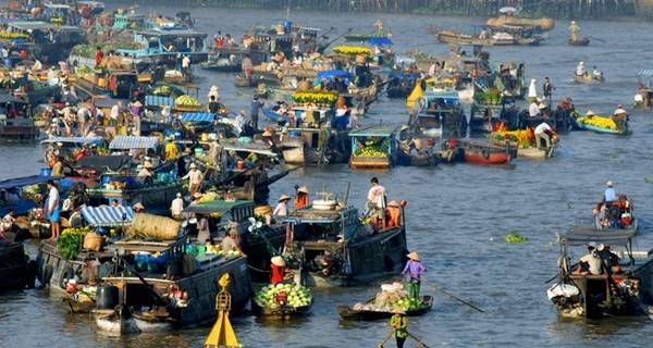 Kinh nghiệm du lịch đường sông, chợ nổi