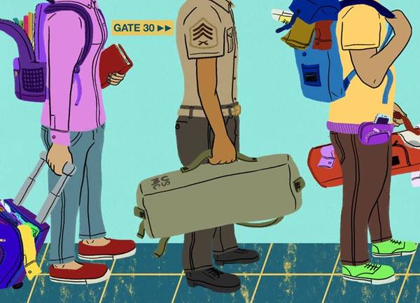 Tuyệt chiêu xếp hành lý kiểu nhà binh