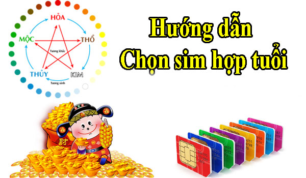 Hướng dẫn chọn sim hợp tuổi để thu hút tài lộc