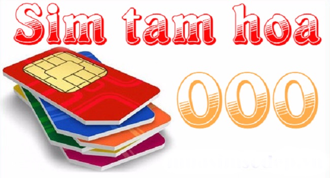 Sim tam hoa 000 – Đẳng cấp tạo sự khác biệt cho người sở hữu