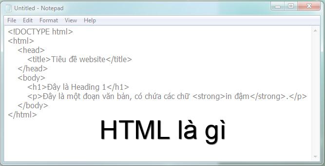 HTML là gì? Tìm hiểu về HTML là gì?