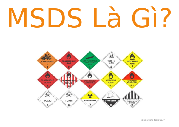 MSDS Là Gì? Nội Dung Của MSDS