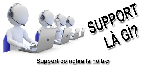 Support là gì và từ Support thường được sử dụng ở đâu?