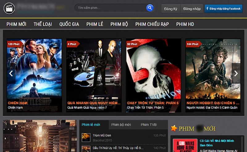 Các website xem phim bản quyền tại Việt Nam thay thế khi phimmoi.net bị chặn