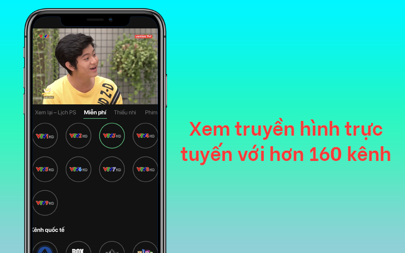 TV360: Ứng dụng xem tivi, các kênh K+ trực tiếp miễn phí
