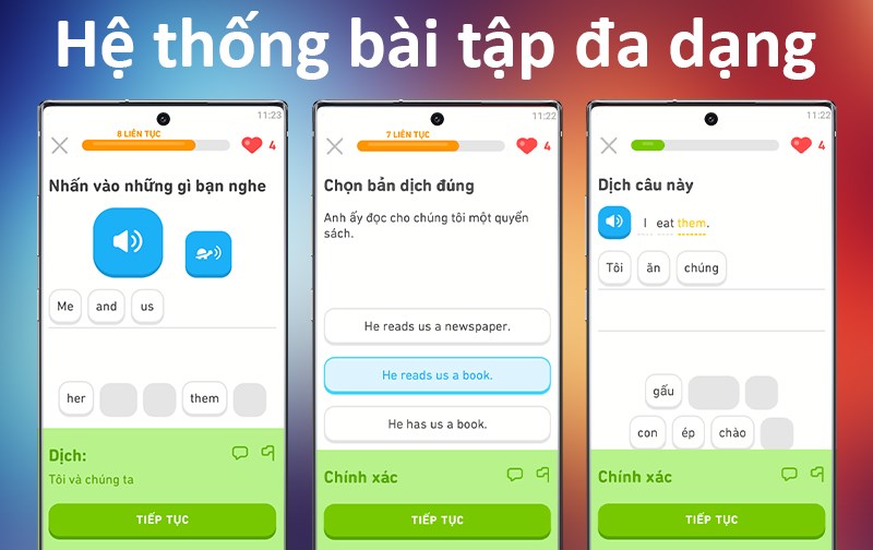 Duolingo: Tải ứng dụng hoc Tiếng Anh miễn phí cho mọi lứa tuổi
