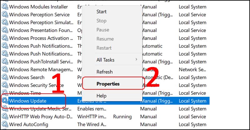 Cách bật, tắt tính năng tự động update Windows 10 trên máy tính