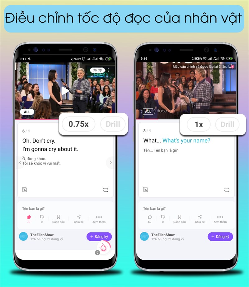 Cake- Học tiếng anh giao tiếp miễn phí