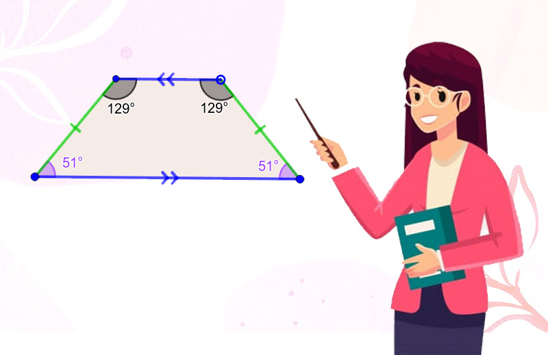 Hình thang cân là gì? Dấu hiệu nhận biết hình thang cân cực đơn giản