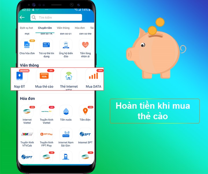 ViettelPay - Ví điện tử Viettel: Ngân hàng số của người Việt