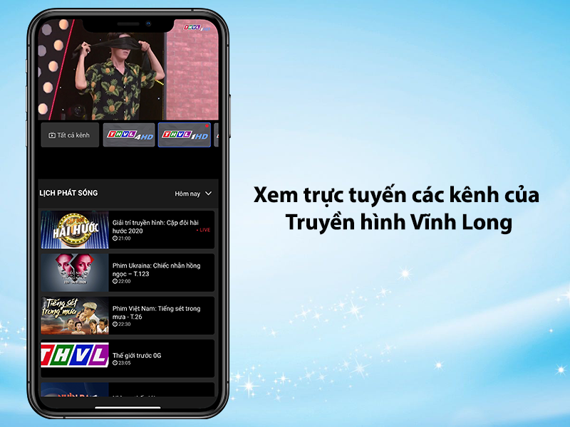 THVLi - Xem miễn phí truyền hình Vĩnh Long, phim, game show