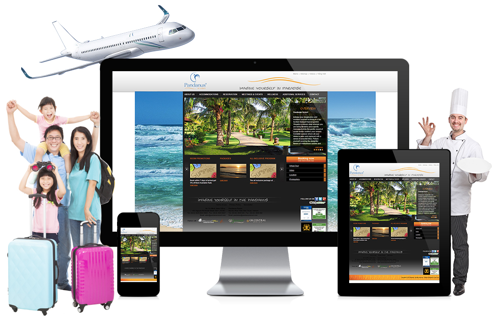Thiết Kế Website Resort Chuyên Nghiệp