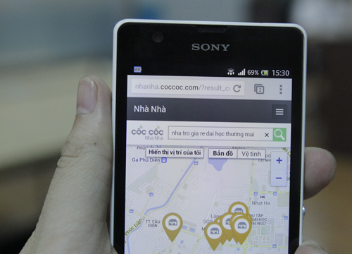 Tìm nhà trọ giá rẻ online với công cụ tìm kiếm Việt