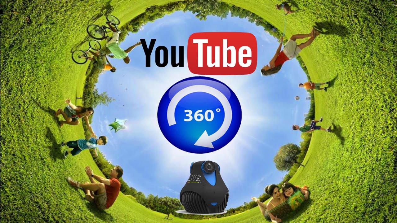 YouTube cho phép truyền hình trực tiếp định dạng Video 360?