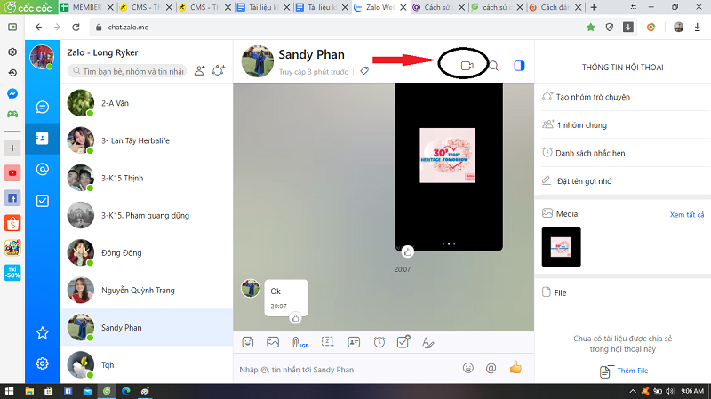 Hướng dẫn đăng nhập Zalo Web trên máy tính mới nhất