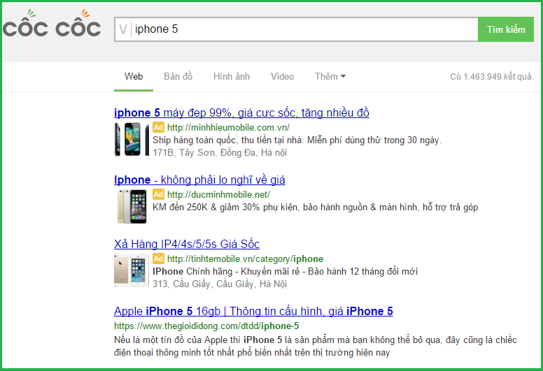 Quảng cáo Cốc Cốc Web ninh bình - VietAdsGroup.Vn