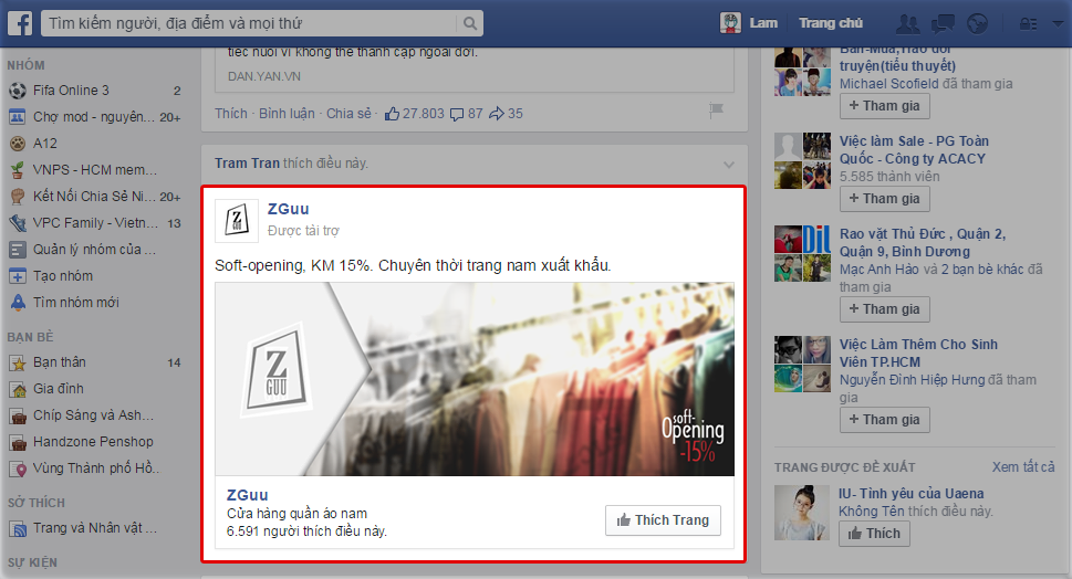 Quảng cáo Facebook sạc dự phòng - VietAdsGroup.Vn
