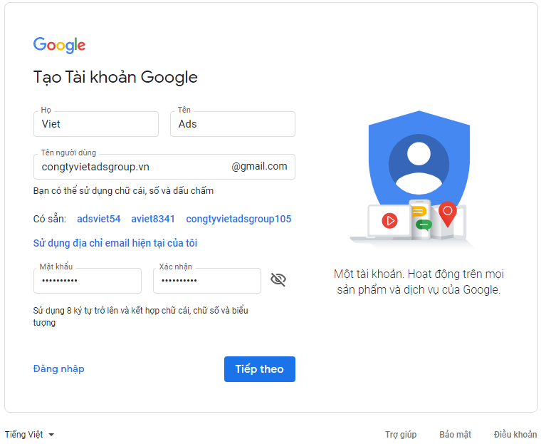 Cách Chạy Quảng Cáo Google asp.net Mới Nhất - VietAdsGroup.Vn
