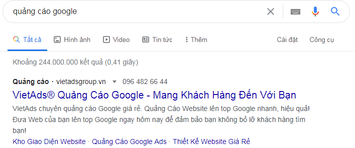 Cách Chạy Quảng Cáo Google asp.net Mới Nhất - VietAdsGroup.Vn