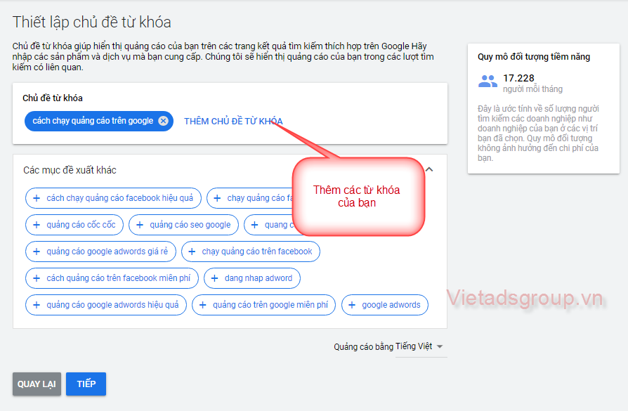 Cách Chạy Quảng Cáo Google asp.net Mới Nhất - VietAdsGroup.Vn