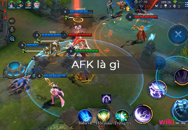 AFK là gì? Tại sao AFK hay được game thủ sử dụng?