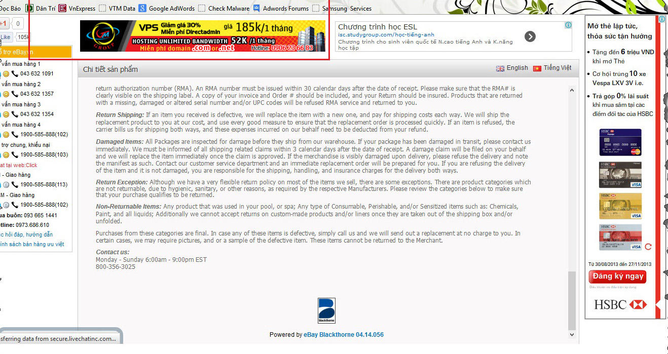Quảng cáo đặt banner tốt nhất trên website?