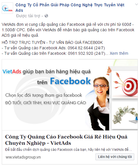 Quảng cáo Facebook | Quảng cáo Facebook giá rẻ!