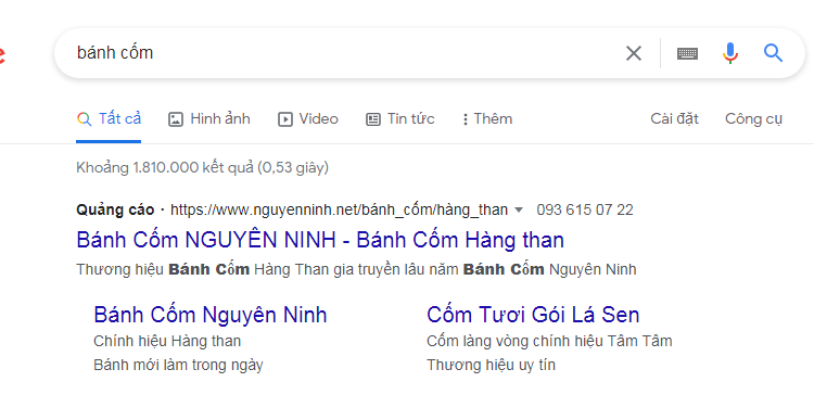 Tôi có thể thay đổi từ khóa được không?