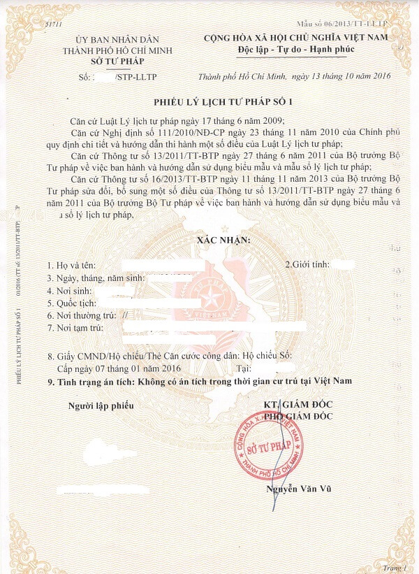 Lý lịch tư pháp là gì? Lý lịch tư pháp do cơ quan nào cấp?