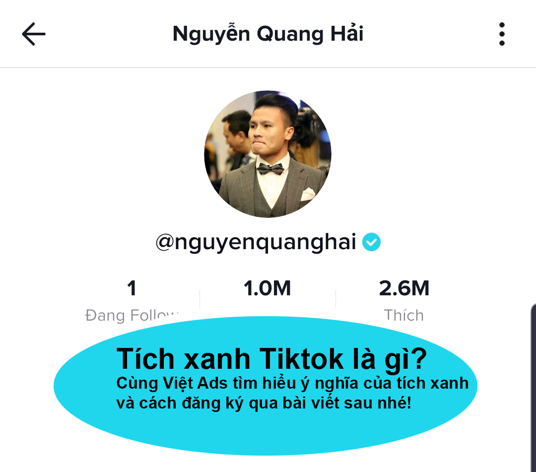 Tích xanh Tik Tok là gì và cách đăng ký tích xanh Tik Tok?