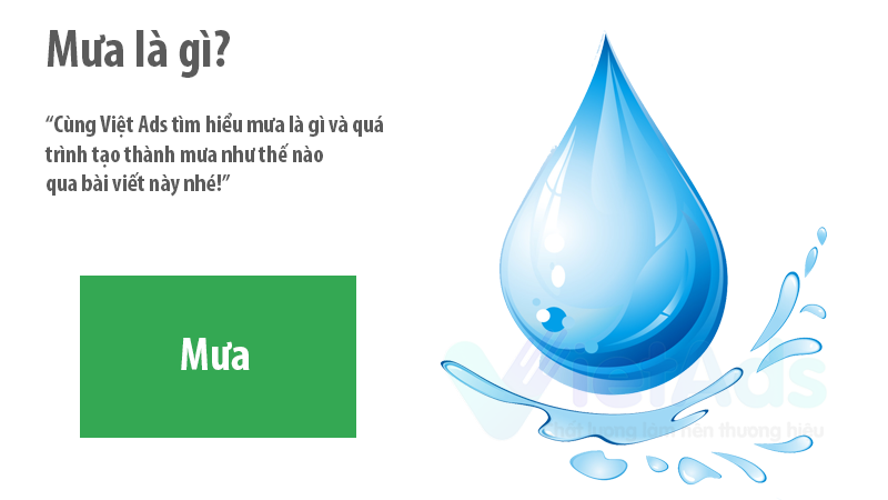 Mưa là gì và quá trình tạo thành mưa như thế nào?